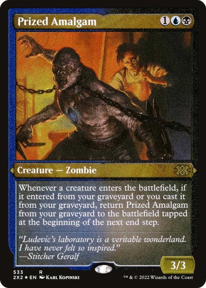 Prized Amalgam Foil Etched 533 (Double Masters 2022)  - Foil | Good Games Adelaide SA