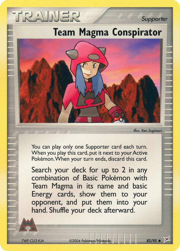 Team Magma Conspirator 82/95 (Team Magma vs Team Aqua)  | Good Games Adelaide SA