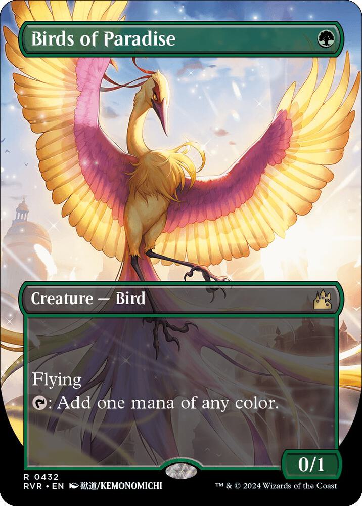 Birds of Paradise 432 (Ravnica Remastered)  - Foil | Good Games Adelaide SA