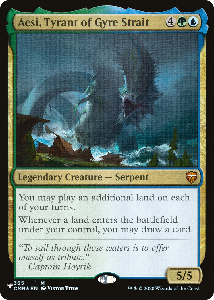 Aesi, Tyrant of Gyre Strait [The List Reprints] | Good Games Adelaide SA