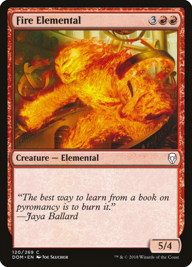 Fire Elemental [Dominaria] | Good Games Adelaide SA
