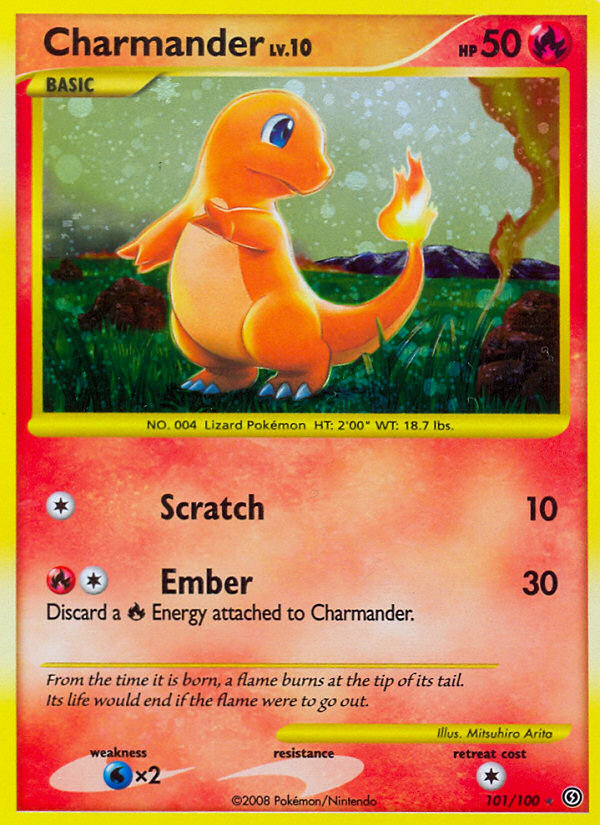 Charmander (101/100) [Diamond & Pearl: Stormfront] | Good Games Adelaide SA