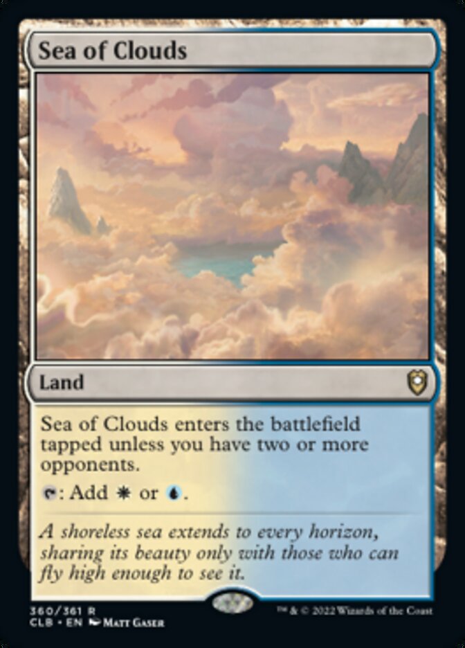 Sea of Clouds [Commander Legends: Battle for Baldur's Gate] | Good Games Adelaide SA