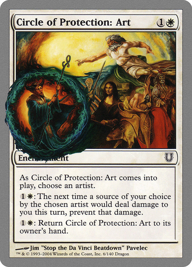 Circle of Protection: Art 6 (Unhinged)  | Good Games Adelaide SA