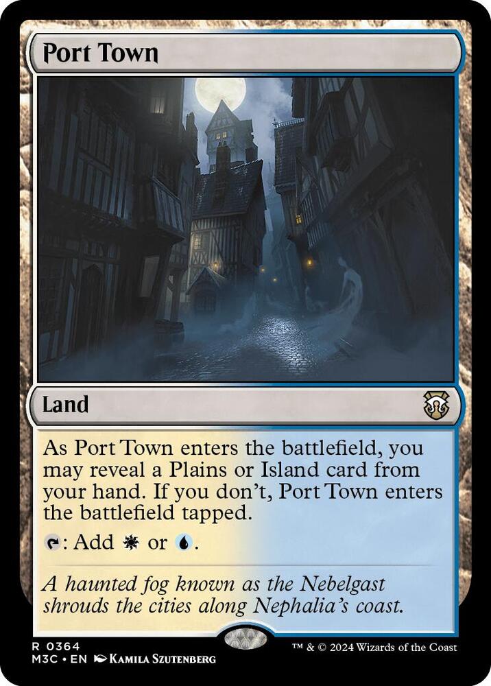 Port Town 364/411 (Commander: Modern Horizons 3)  - Ripple Foil | Good Games Adelaide SA