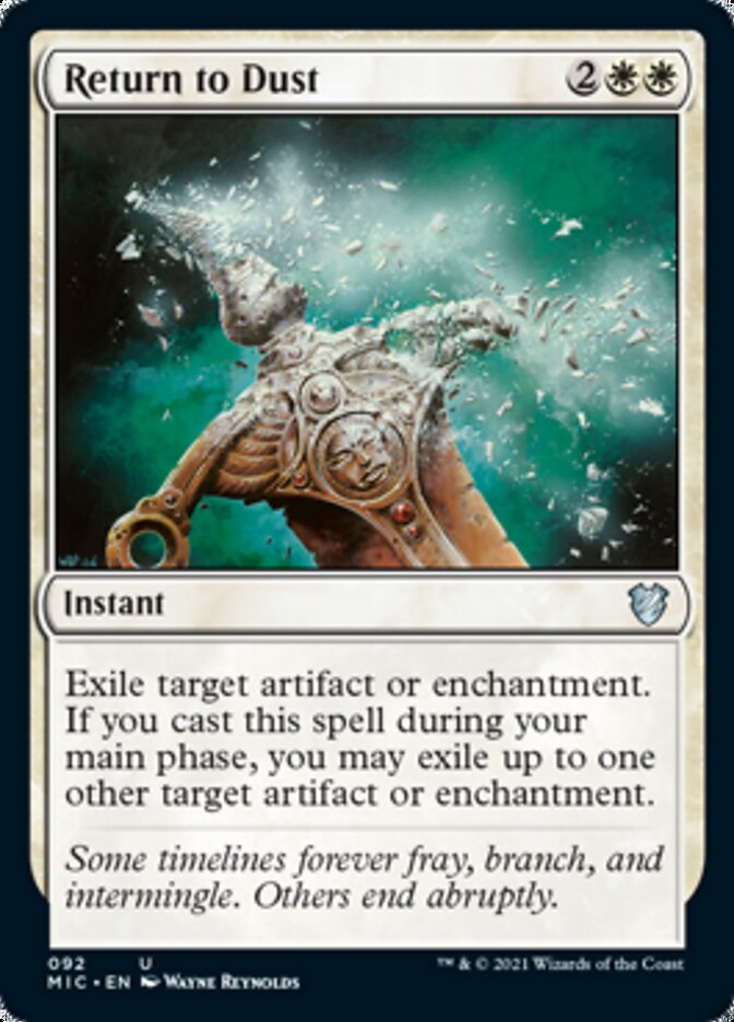 Return to Dust [Innistrad: Midnight Hunt Commander] | Good Games Adelaide SA