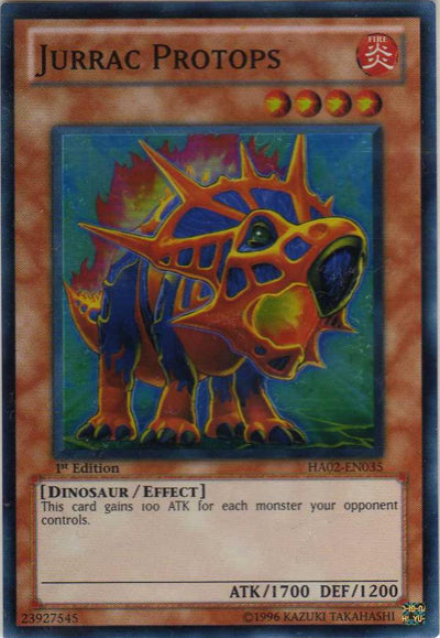 Jurrac Protops [HA02-EN035] Super Rare | Good Games Adelaide SA