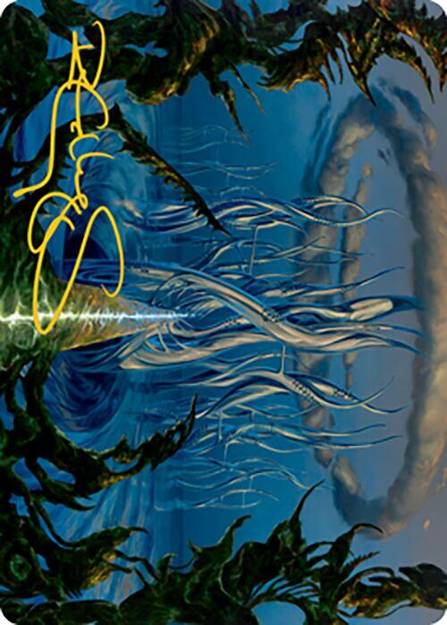Tanglepool Bridge Art Card Gold Stamped Signature 80 (Art Series: Modern Horizons 2)  | Good Games Adelaide SA