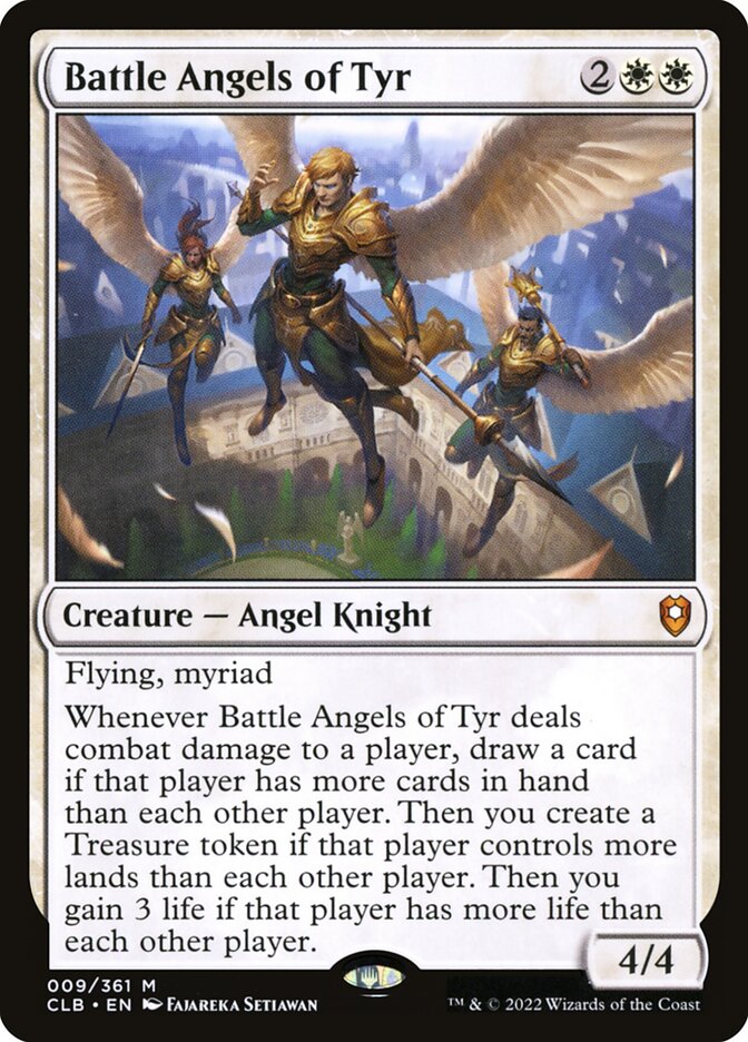 Battle Angels of Tyr 9 (Commander Legends: Battle for Baldur's Gate)  - Foil | Good Games Adelaide SA