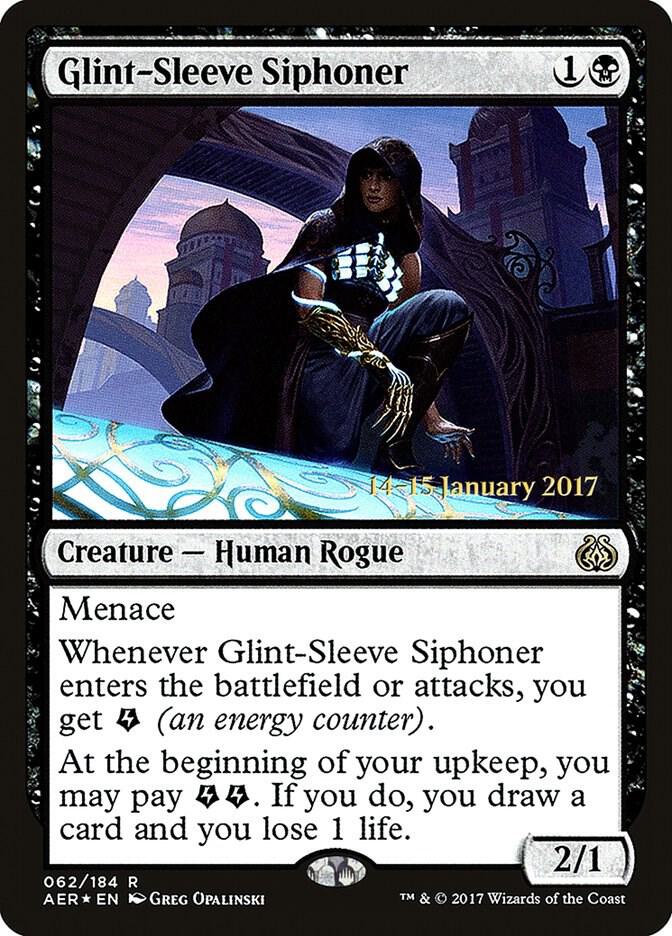 Glint Sleeve Siphoner 62 (Prerelease Cards)  - Foil | Good Games Adelaide SA