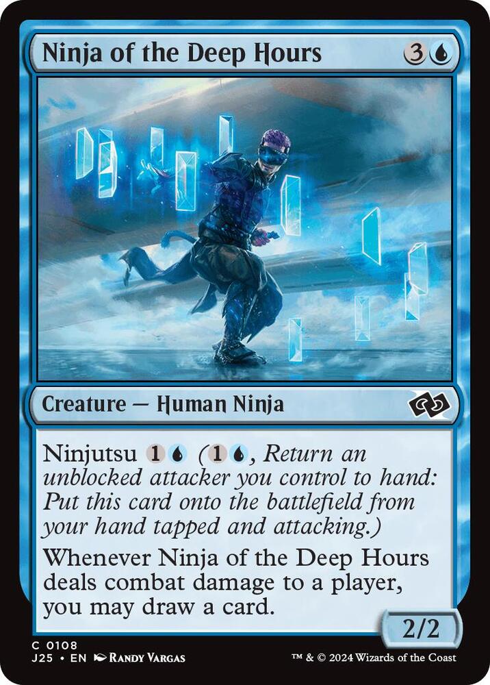 Ninja of the Deep Hours 108 (Foundations Jumpstart)  | Good Games Adelaide SA