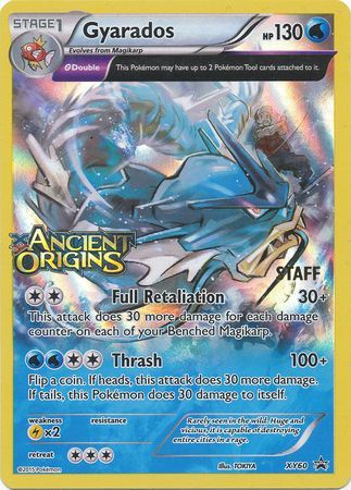 Gyarados (XY60) (Staff) [XY: Black Star Promos] | Good Games Adelaide SA