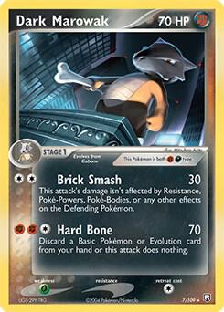 Dark Marowak 7 109 EX Team Rocket Returns 007/109 (Deck Exclusives)  | Good Games Adelaide SA