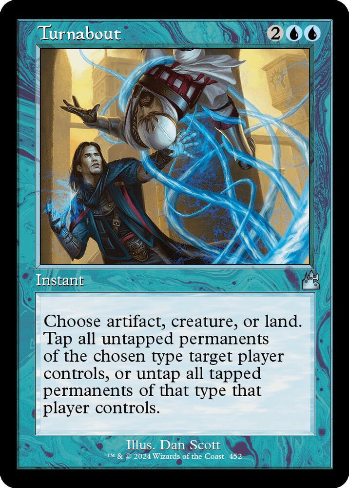 Turnabout 452 (Ravnica Remastered)  - Foil | Good Games Adelaide SA