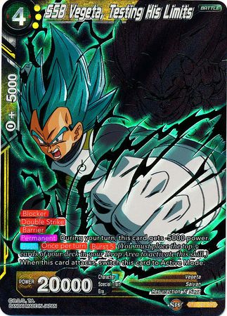SSB Vegeta, Testing His Limits (SPR) (BT5-083) [Miraculous Revival] | Good Games Adelaide SA