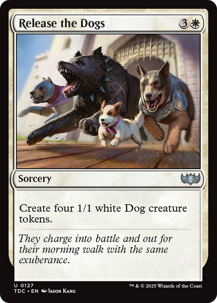 Release the Dogs [Tarkir: Dragonstorm Commander] | Good Games Adelaide SA