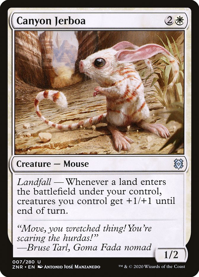 Canyon Jerboa 7/280 (Zendikar Rising)  - Foil | Good Games Adelaide SA