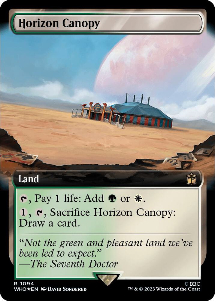 Horizon Canopy 1094 (Universes Beyond: Doctor Who)  - Foil | Good Games Adelaide SA