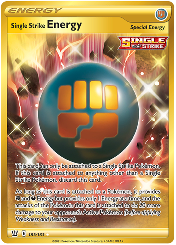 Single Strike Energy (183/163) [Sword & Shield: Battle Styles] | Good Games Adelaide SA