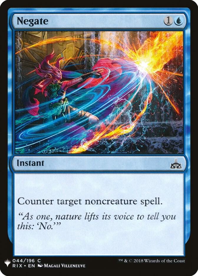 Negate RIX 44 (The List Reprints)  | Good Games Adelaide SA