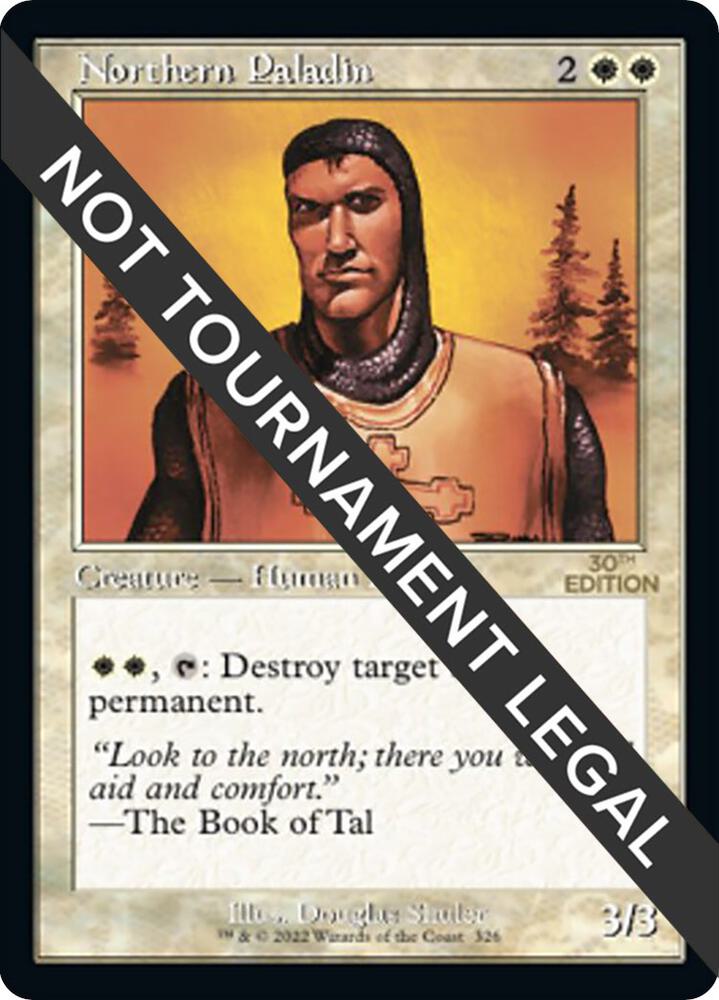 Northern Paladin Retro Frame 326/594 (30th Anniversary Edition)  | Good Games Adelaide SA