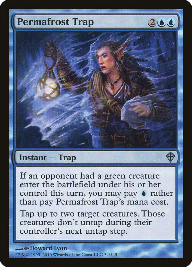 Permafrost Trap 34 (Worldwake)  - Foil | Good Games Adelaide SA