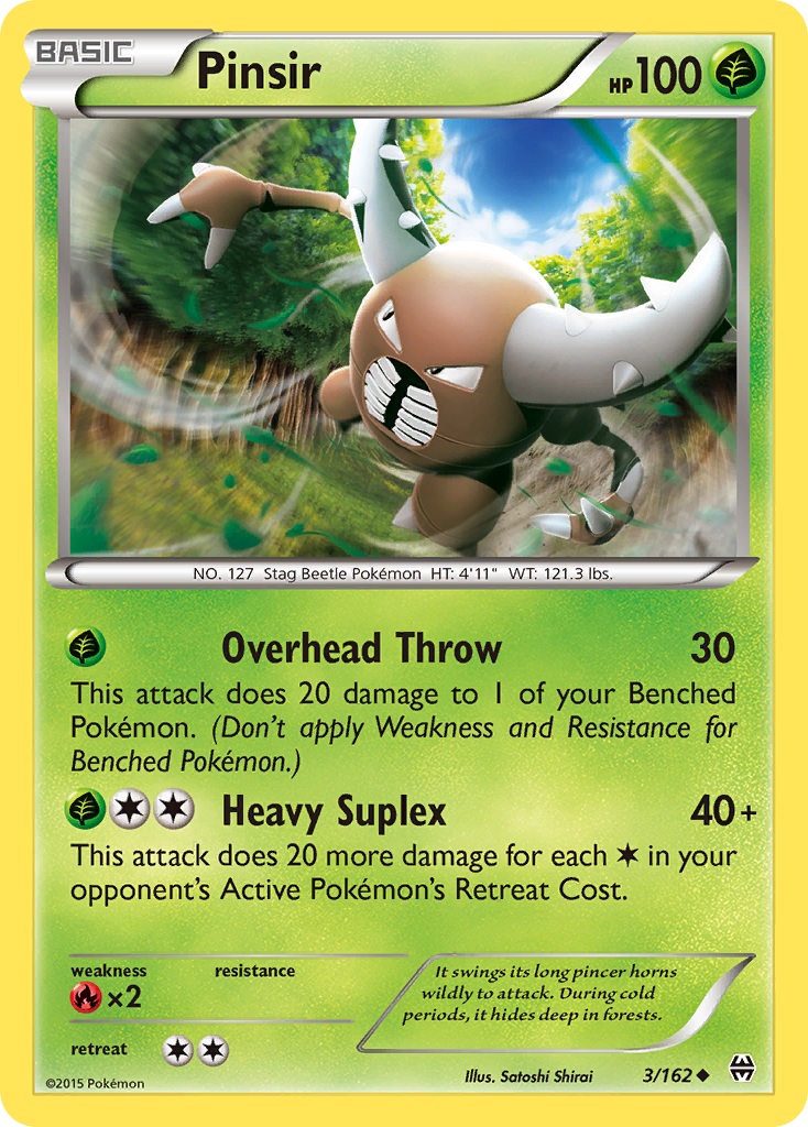 Pinsir (3/162) [XY: BREAKthrough] | Good Games Adelaide SA