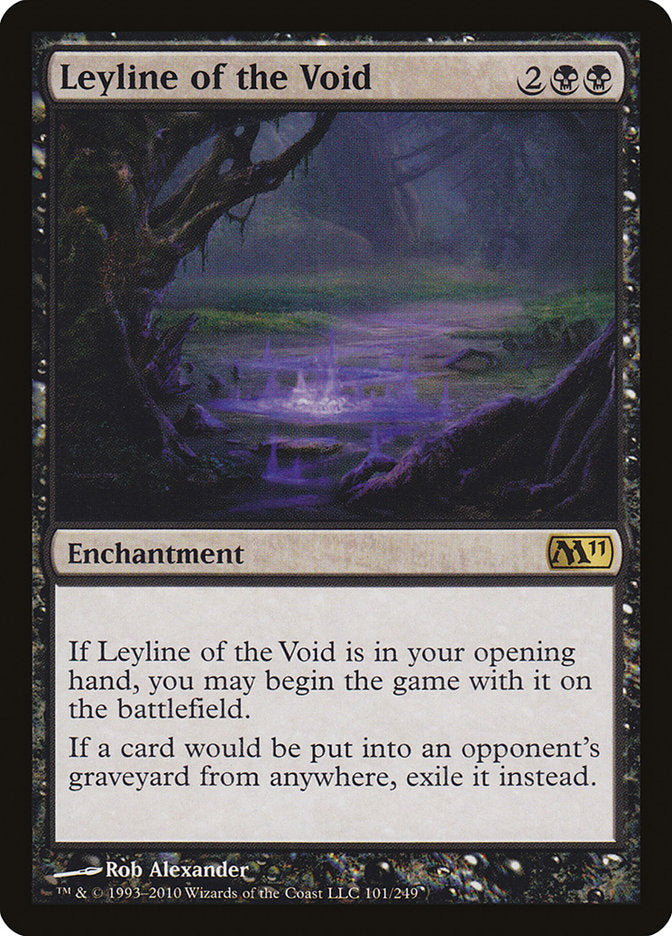 Leyline of the Void [Magic 2011] | Good Games Adelaide SA