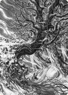 Forest Art Card 81 (Art Series: Innistrad: Crimson Vow)  | Good Games Adelaide SA