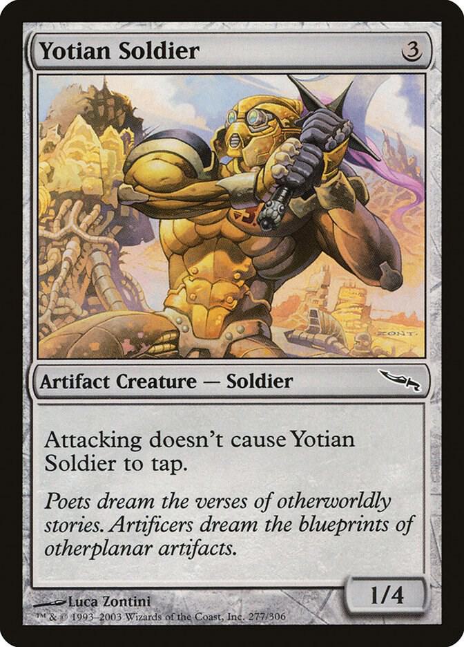 Yotian Soldier 277 (Mirrodin)  - Foil | Good Games Adelaide SA