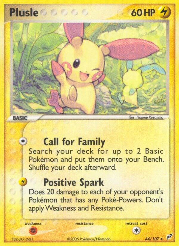 Plusle 44/107 (Deoxys)  | Good Games Adelaide SA