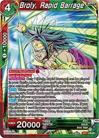 Broly, Rapid Barrage (Assault of the Saiyans) [BT7-116_PR] | Good Games Adelaide SA