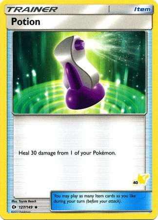 Potion (127/149) (Pikachu Stamp #40) [Battle Academy 2020] | Good Games Adelaide SA