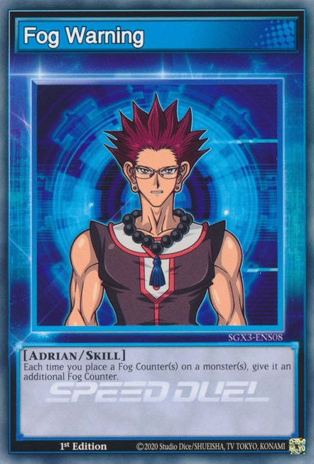 Fog Warning [SGX3-ENS08] Common | Good Games Adelaide SA