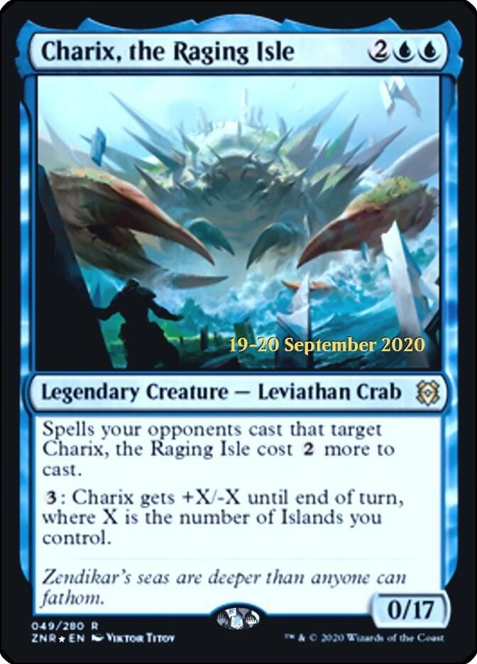 Charix the Raging Isle 49 (Prerelease Cards)  - Foil | Good Games Adelaide SA