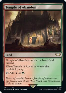 Temple of Abandon 297 (Universes Beyond: Warhammer 40,000)  | Good Games Adelaide SA
