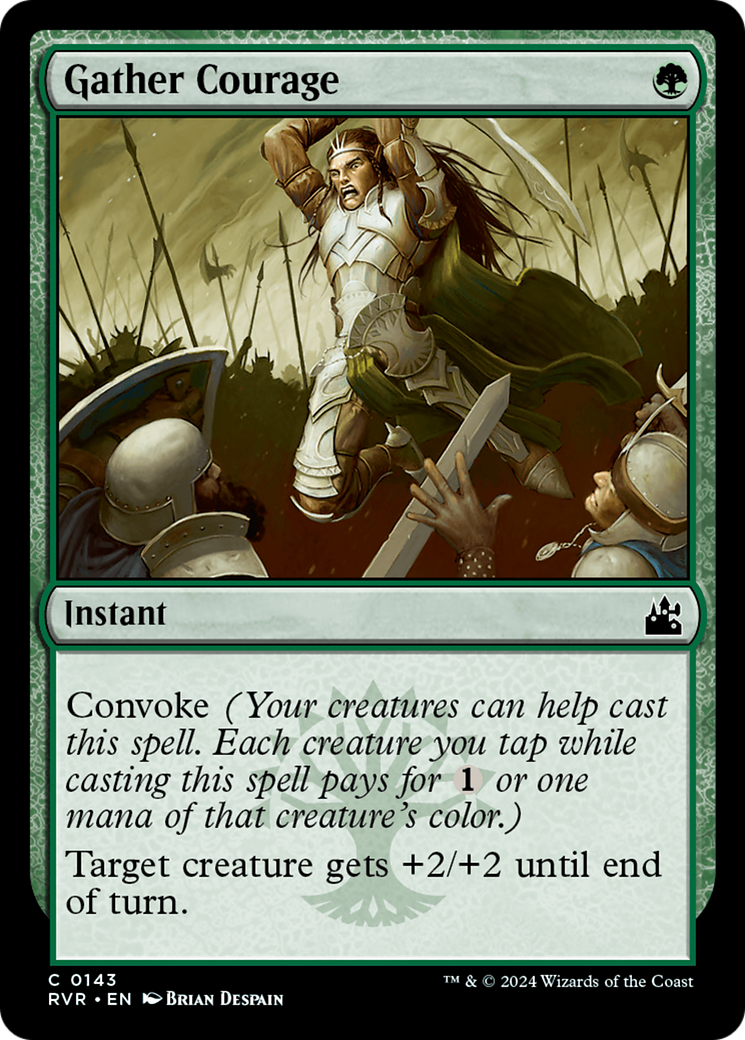 Gather Courage [Ravnica Remastered] | Good Games Adelaide SA
