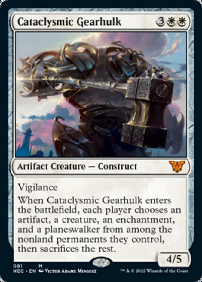 Cataclysmic Gearhulk [Kamigawa: Neon Dynasty Commander] | Good Games Adelaide SA