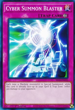 Cyber Summon Blaster [SR10-EN035] Common | Good Games Adelaide SA