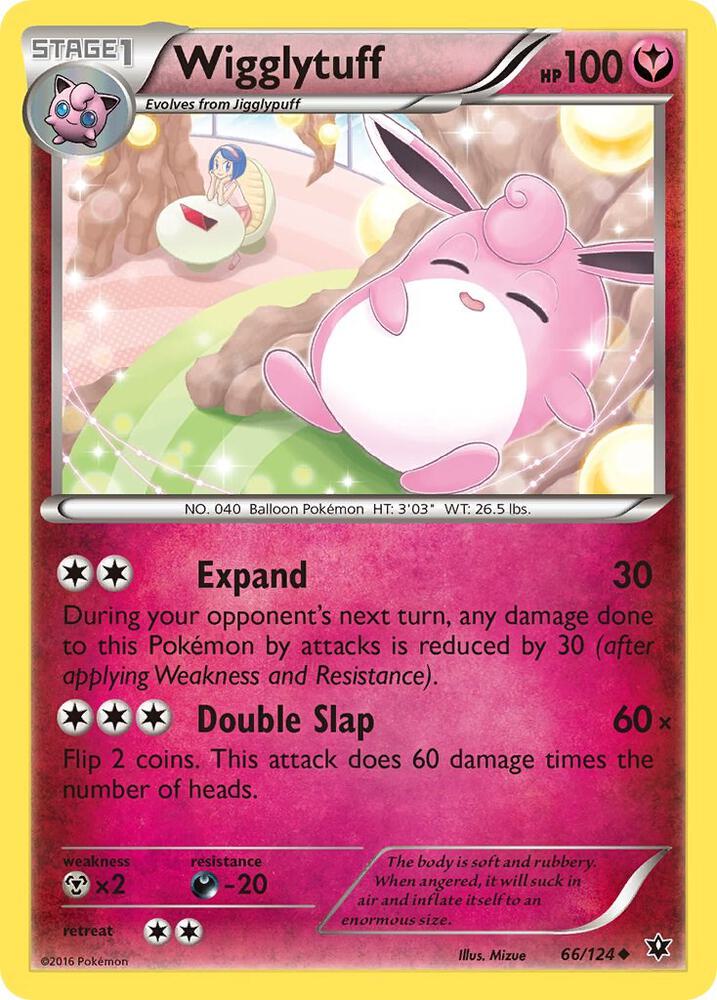 Wigglytuff 66/124 (XY - Fates Collide)  | Good Games Adelaide SA