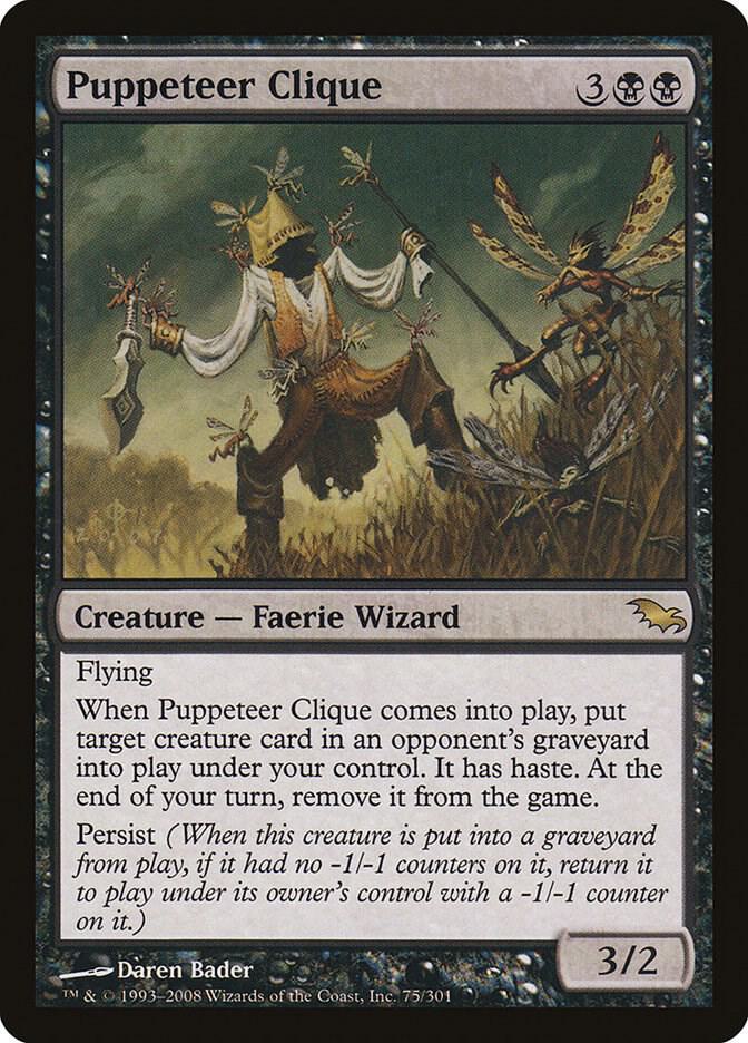 Puppeteer Clique 75 (Shadowmoor)  - Foil | Good Games Adelaide SA