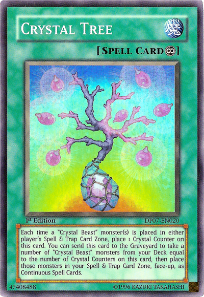 Crystal Tree [DP07-EN020] Super Rare | Good Games Adelaide SA