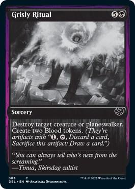 Grisly Ritual 383 (Innistrad: Double Feature)  - Foil | Good Games Adelaide SA
