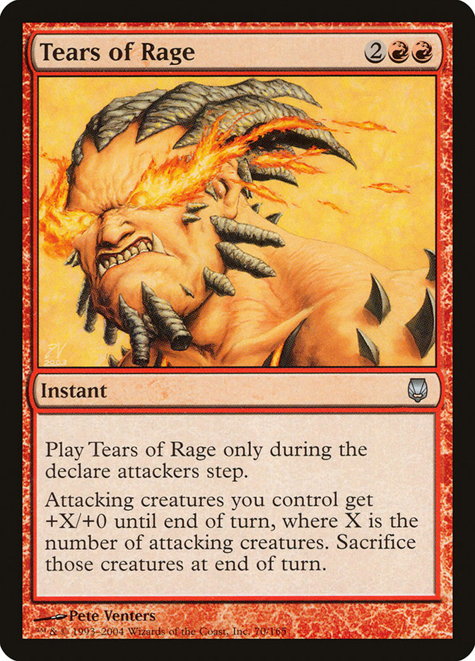 Tears of Rage 70 (Darksteel)  | Good Games Adelaide SA