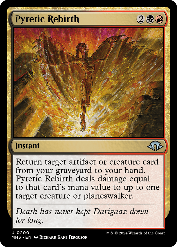 Pyretic Rebirth [Modern Horizons 3] | Good Games Adelaide SA