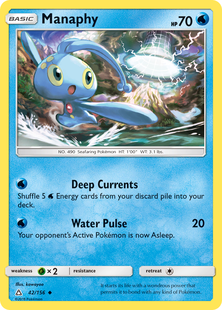 Manaphy (42/156) [Sun & Moon: Ultra Prism] | Good Games Adelaide SA