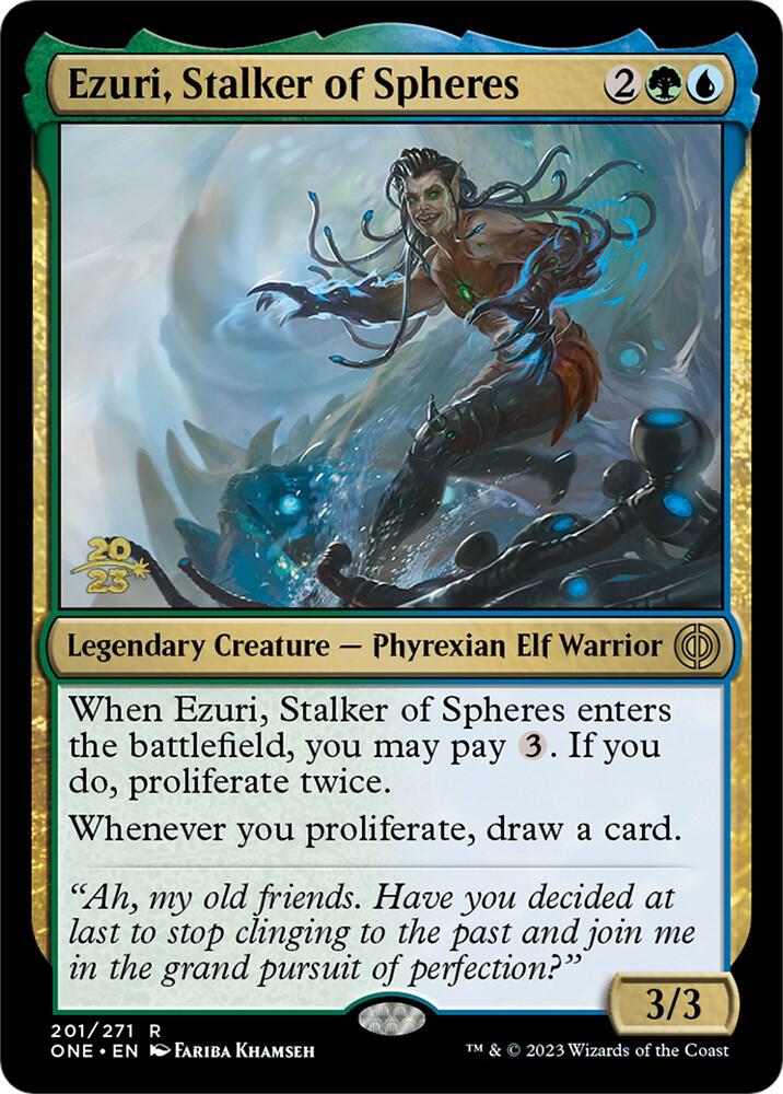 Ezuri Stalker of Spheres 201 (Prerelease Cards)  - Foil | Good Games Adelaide SA