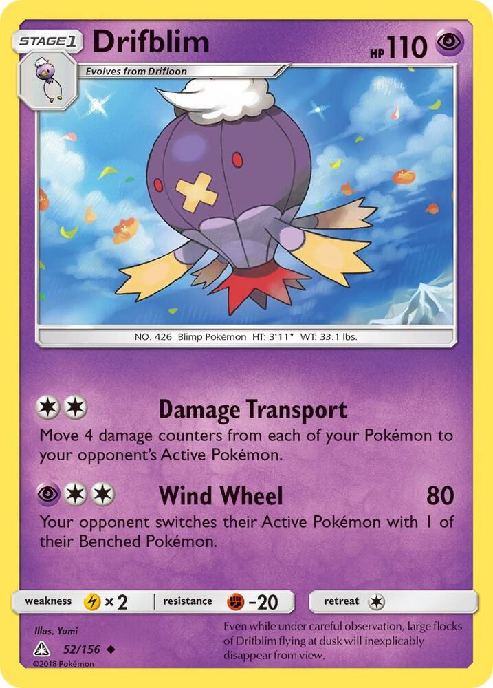 Drifblim 52/156 (SM - Ultra Prism)  | Good Games Adelaide SA