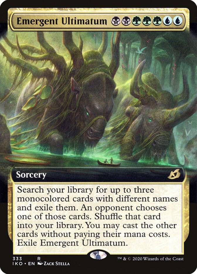 Emergent Ultimatum 333 (Ikoria: Lair of Behemoths)  - Foil | Good Games Adelaide SA