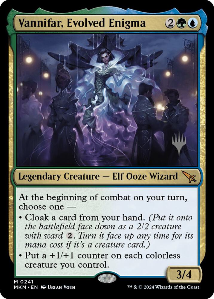 Vannifar Evolved Enigma 241 (Promo Pack: Murders at Karlov Manor)  - Foil | Good Games Adelaide SA